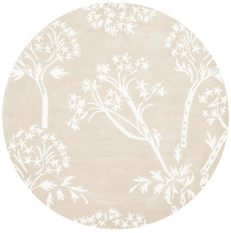Safavieh Bella 5'-0" x 5'-0" Rug in Sand / Ivory