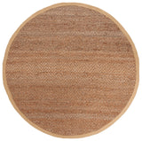 Safavieh Natural Fiber 5'-0" x 5'-0" Rug in Natural