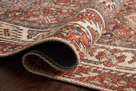 Loloi Loren Lq-16 Spice/Multi Rugs - pile height