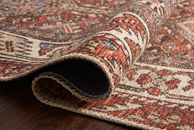 Loloi Loren Lq-16 Spice/Multi Rugs - pile height