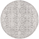 Safavieh Ebony 6'-0" x 6'-0" Rug in Ivory / Grey