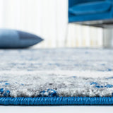 Safavieh Evoke 4'-0" x 6'-0" Rug in Dark Blue / Grey