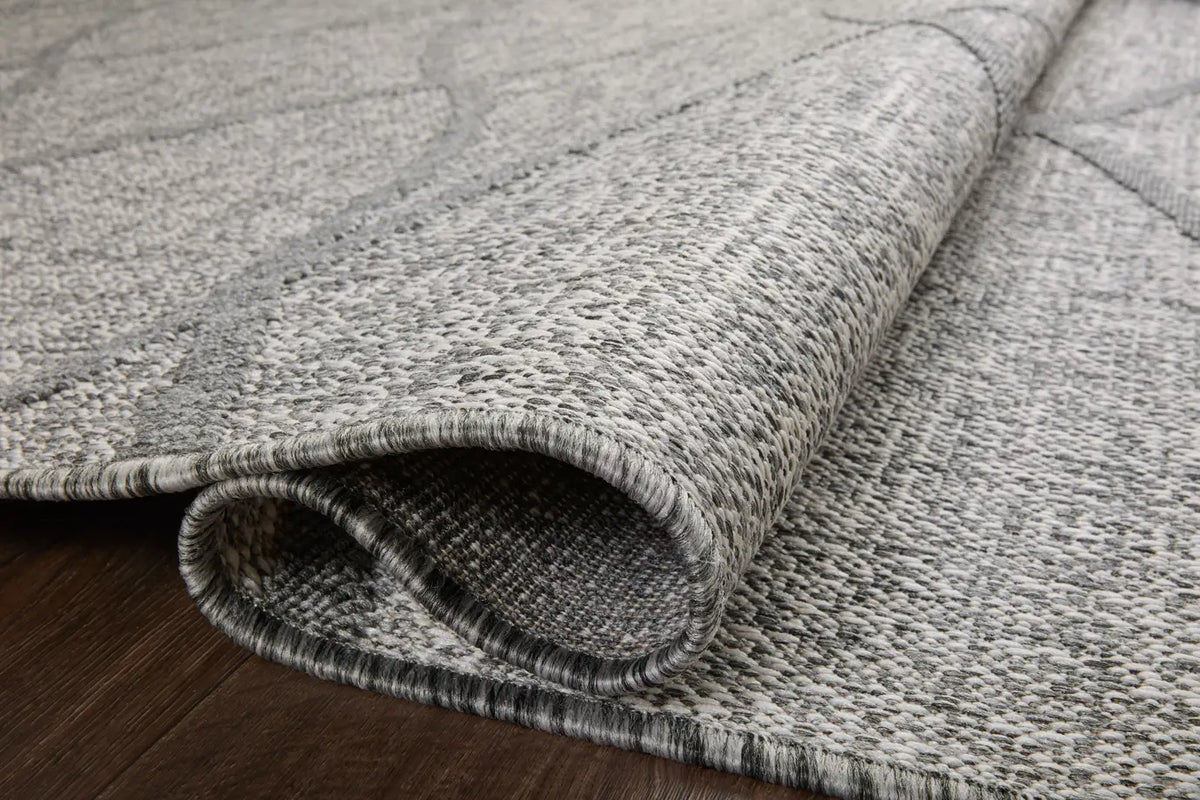 Loloi Rainier Rai-07 Dove/Grey Rug - pile height