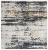 Safavieh Adirondack 6'-0" x 6'-0" Rug in Light Grey / Black