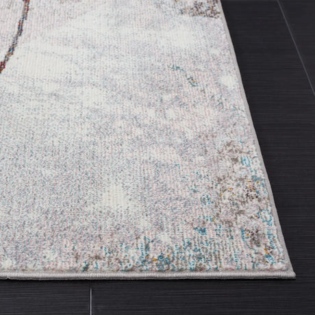 Safavieh Aria 4'-0" x 6'-0" Rug in Ivory / Red