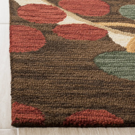 Safavieh Jardin 4'-0" x 6'-0" Rug in Brown / Multi