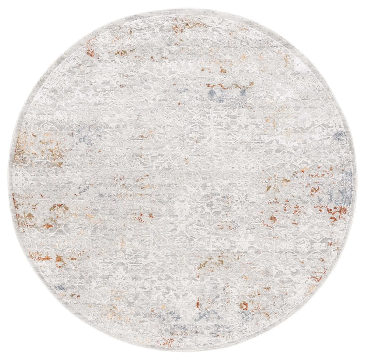 Safavieh Princeton 5'-0" x 5'-0" Rug in Light Beige / Grey