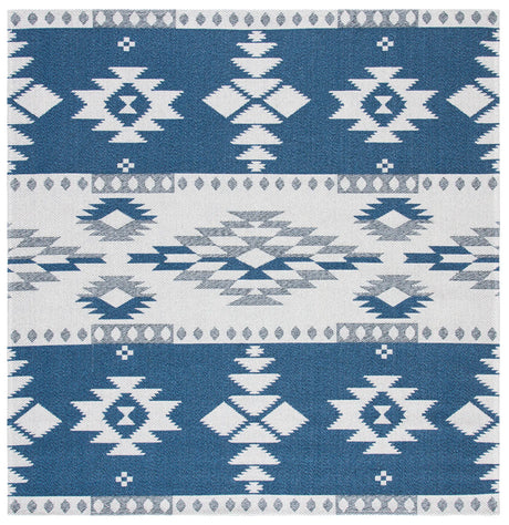 Safavieh Augustine 6'-4" x 6'-4" Rug in Navy / Creme
