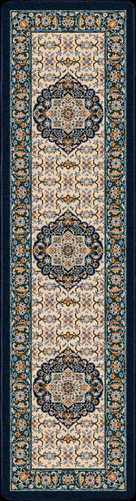 American Dakota Bristol Worn Navy Rug