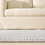 Safavieh Martha Stewart Serenity 4'-0" x 6'-0" Rug in Grey / Ivory