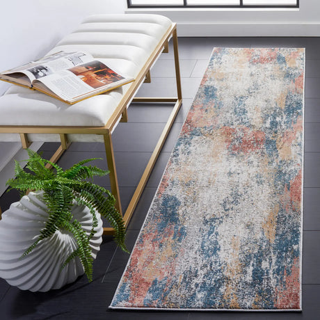Safavieh Invista 2'-0" x 8'-0" Rug in Ivory / Multi