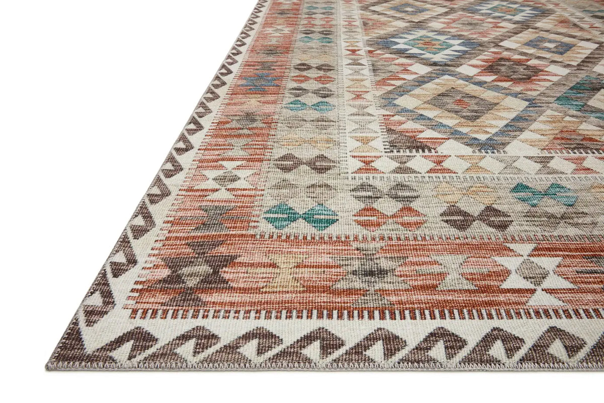 Loloi Zion Zio-04 Ivory/Multi Rugs - rug corner