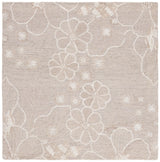 Safavieh Jardin 6'-0" x 6'-0" Rug in Grey / Ivory