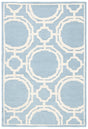 Safavieh Cambridge 4'-0" x 6'-0" Rug in Blue / Ivory