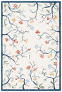 Safavieh Metro 4'-0" x 6'-0" Rug in Ivory / Blue