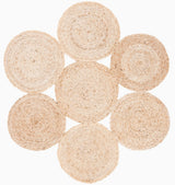 Safavieh Natural Fiber 3'-0" x 3'-0" Rug in Natural