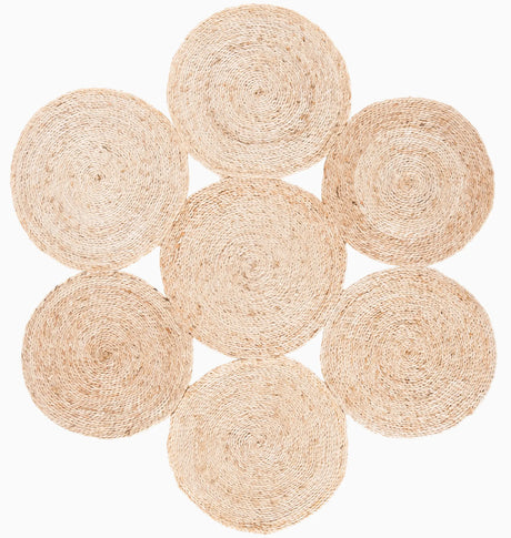 Safavieh Natural Fiber 3'-0" x 3'-0" Rug in Natural