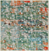 Safavieh Madison 6'-7" x 6'-7" Rug in Sage / Rust