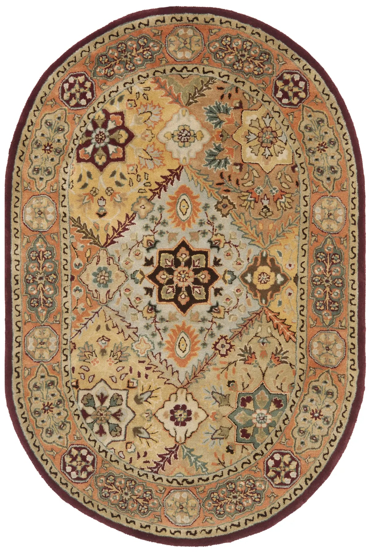 Safavieh Persian Legend 4'-6" x 6'-6" Rug in Red / Rust