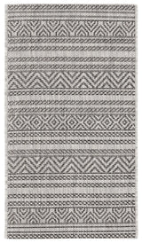 Safavieh Courtyard 2'-0" x 3'-7" Rug in Black / Grey