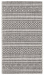 Safavieh Courtyard 2'-0" x 3'-7" Rug in Black / Grey