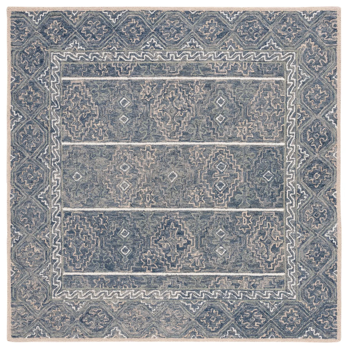 Safavieh Aspen 6'-0" x 6'-0" Rug in Blue / Beige