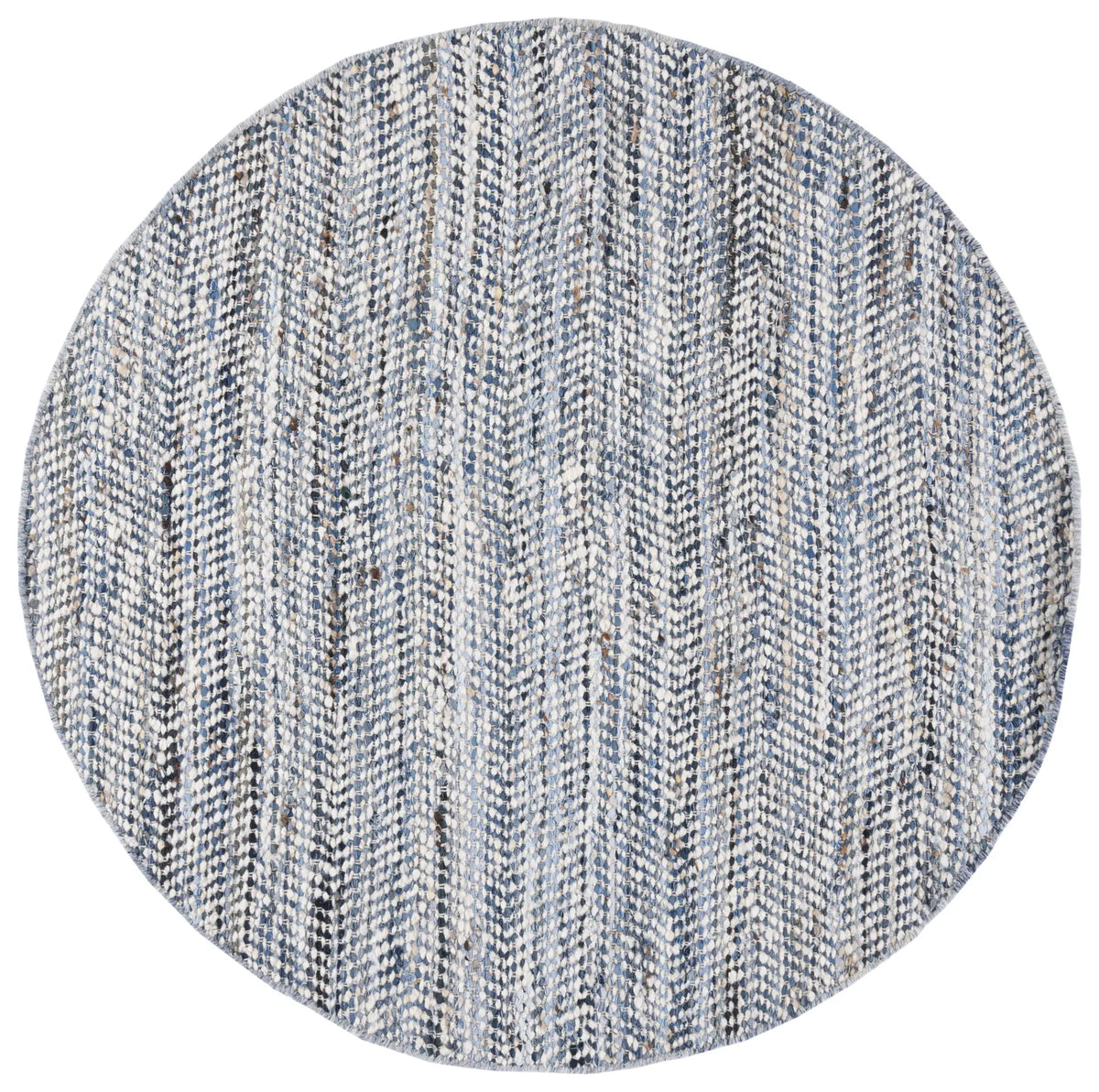 Safavieh Natura 6'-0" x 6'-0" Rug in Blue / Ivory