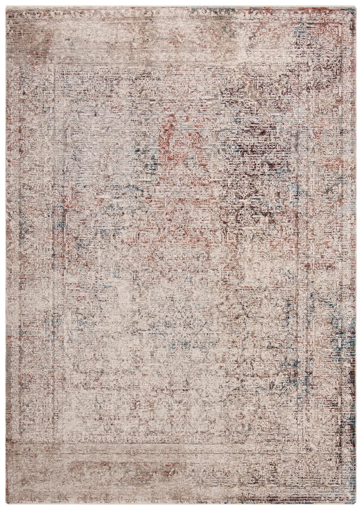Safavieh Limitee 700 4'-0" x 6'-0" Rug in Beige / Beige