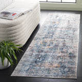 Safavieh Santa Monica 2'-6" x 8'-0" Rug in Navy / Beige