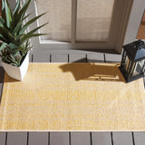 Safavieh Courtyard 2'-0" x 3'-7" Rug in Beige / Gold