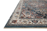 Loloi Samra Sam-04 Slate/Multi Rugs - rug corner