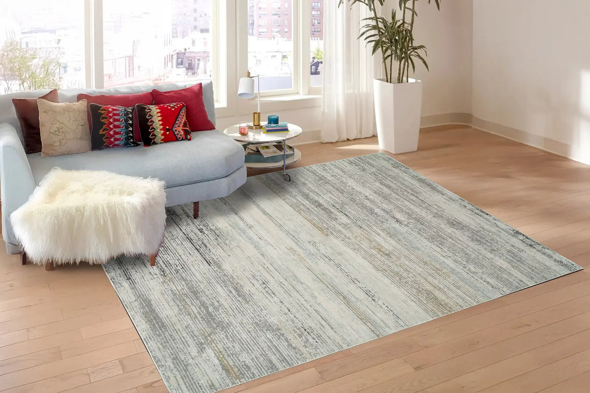 Dynamic Rugs Annalise 7611 Grey/Beige/Charcoal Rug - Room