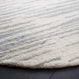 Safavieh Abstract 6'-0" x 6'-0" Rug in Ivory / Dark Blue