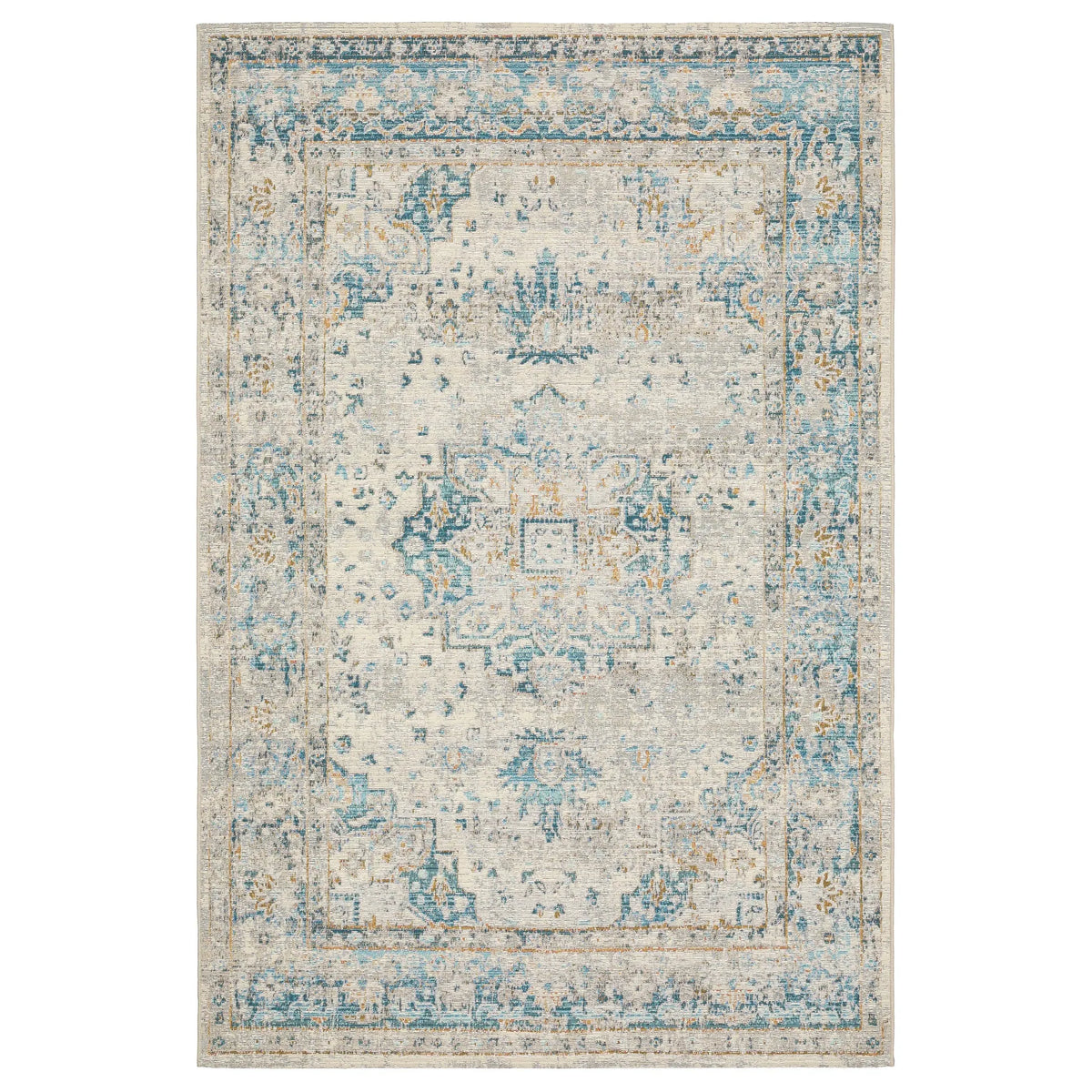 Oriental Weavers Sphinx Naples 1221X Blue Rugs - main flat
