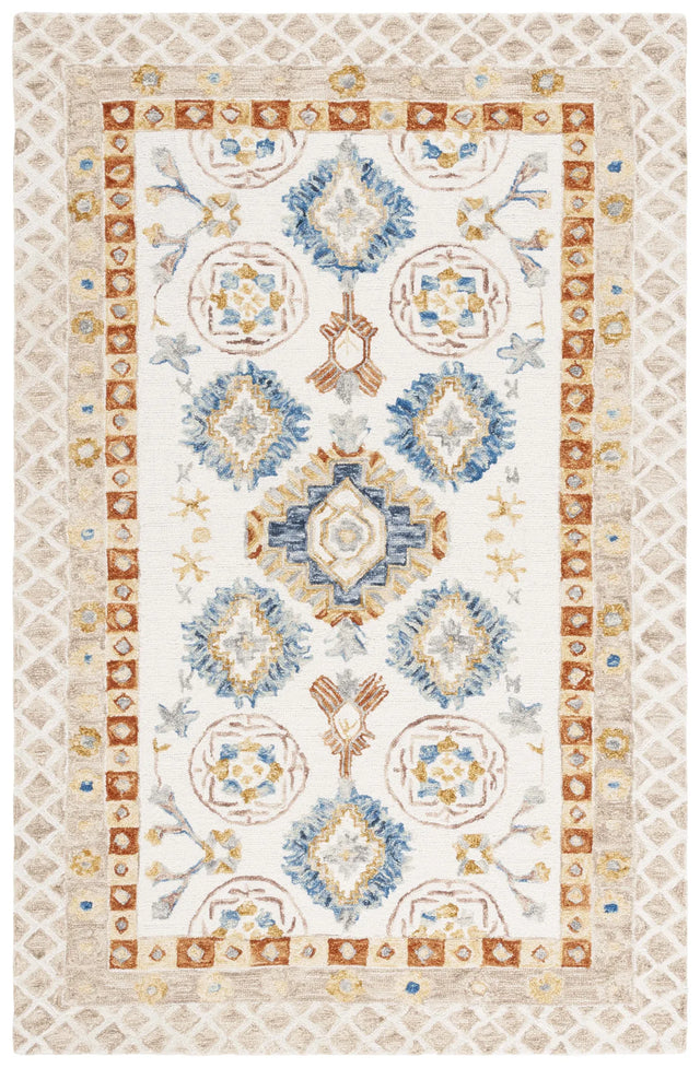Safavieh Aspen 4'-0" x 6'-0" Rug in Ivory / Beige