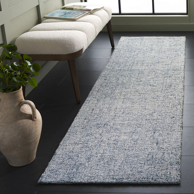 Safavieh Abstract 2'-3" x 8'-0" Rug in Light Blue / Ivory