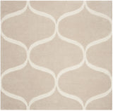 Safavieh Cambridge 6'-0" x 6'-0" Rug in Light Beige / Ivory