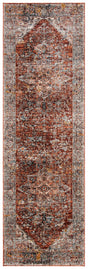 Safavieh Limitee 700 2'-0" x 10'-0" Rug in Beige / Rust