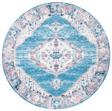 Safavieh Journey 6'-7" x 6'-7" Rug in Ivory / Blue