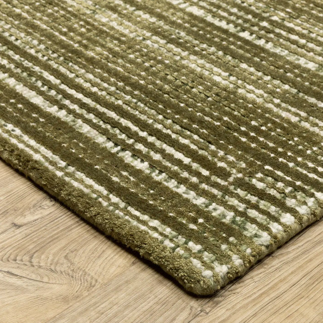 Oriental Weavers Sphinx Circa CIR07 Ivory Rugs - corner detail