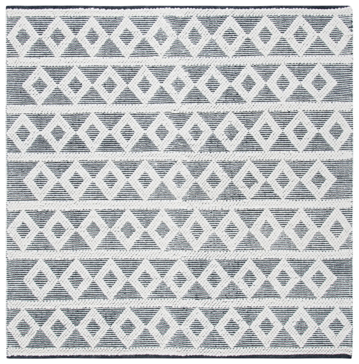 Safavieh Natura 6'-0" x 6'-0" Rug in Ivory / Black