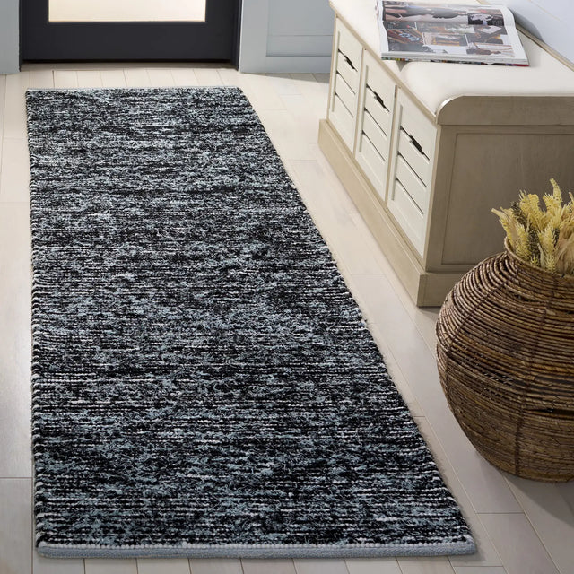 Safavieh Cape Cod 2'-3" x 8'-0" Rug in Light Blue / Black