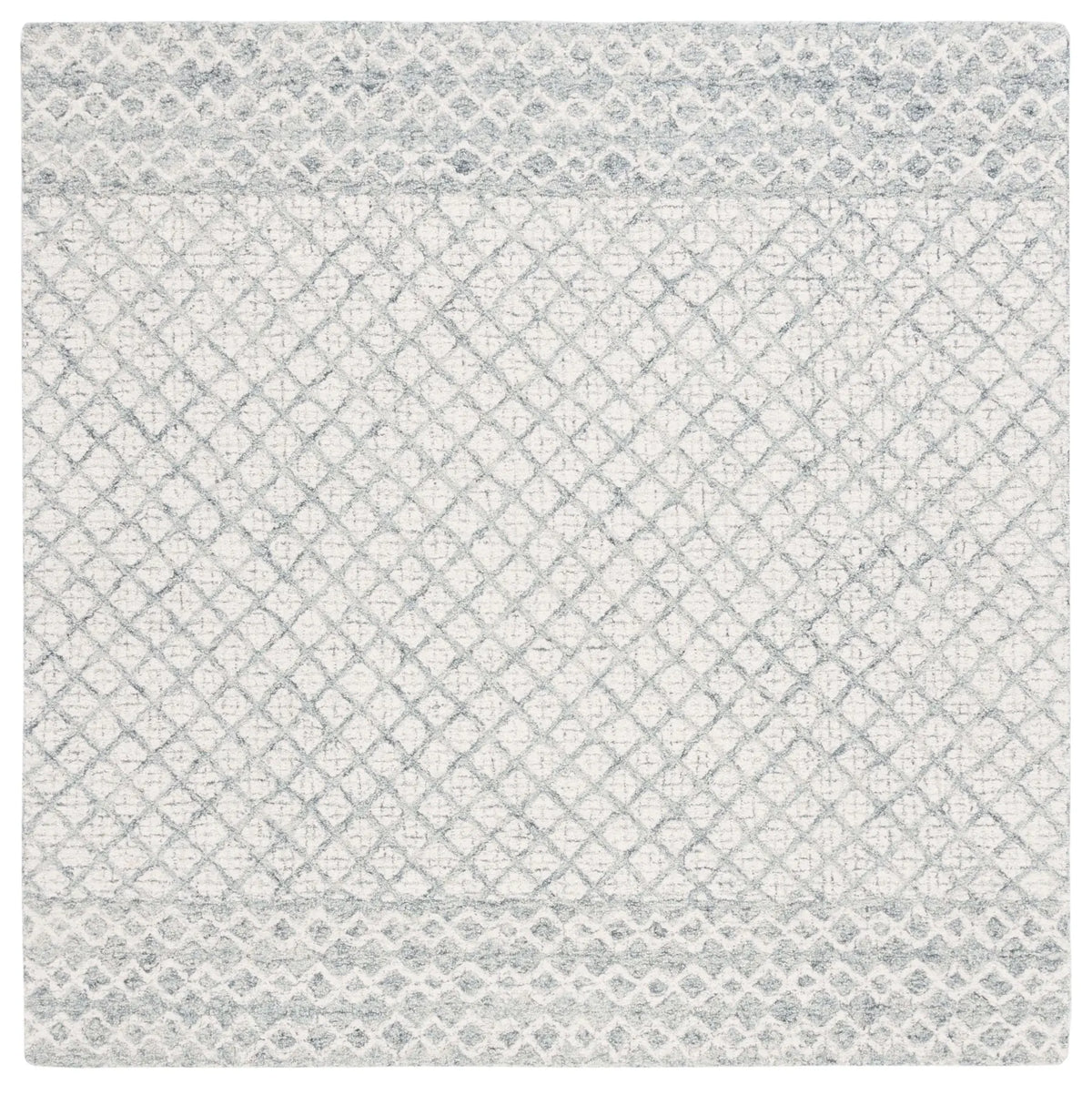 Safavieh Abstract 6'-0" x 6'-0" Rug in Grey / Ivory