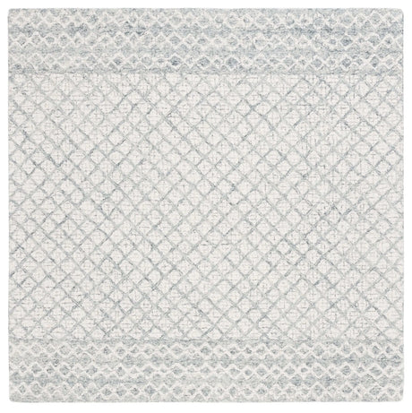Safavieh Abstract 6'-0" x 6'-0" Rug in Grey / Ivory