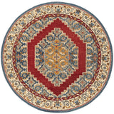 Safavieh Antiquity 6'-0" x 6'-0" Rug in Blue / Red