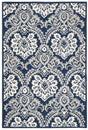 Safavieh Blossom 3'-0" x 5'-0" Rug in Navy / Ivory