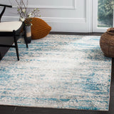 Safavieh Aria 5'-0" x 6'-7" Rug in Blue / Creme