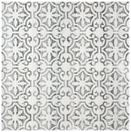 Safavieh Martha Stewart Isabella 6'-7" x 6'-7" Rug in Grey / Ivory