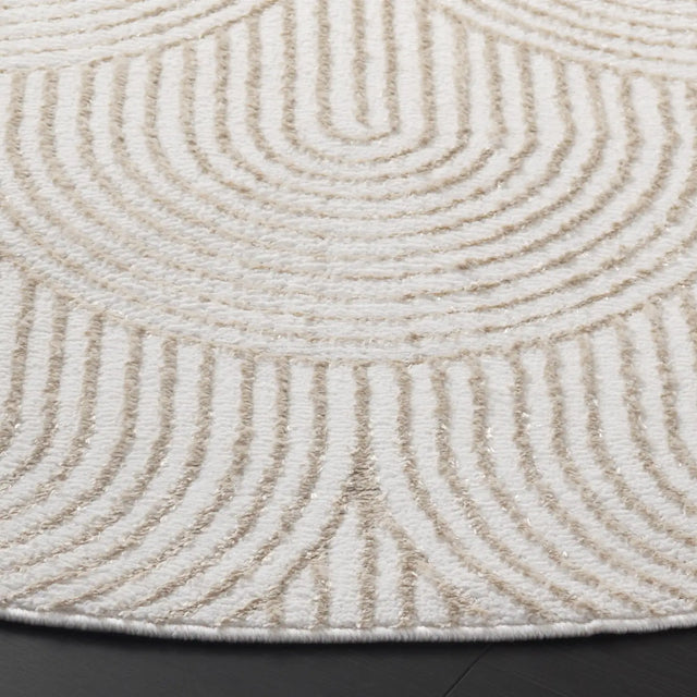 Safavieh Maya 6'-7" x 6'-7" Rug in Ivory / Beige