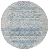 Safavieh Metro 6'-0" x 6'-0" Rug in Natural / Blue